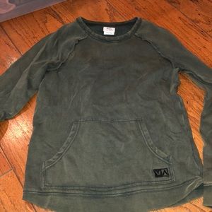 RVCA Hunter Green Sweatshirt